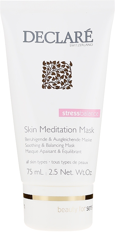 Intensive Instant Soothing Face Mask - Declare Stress Balance Skin Meditation Mask — photo N4