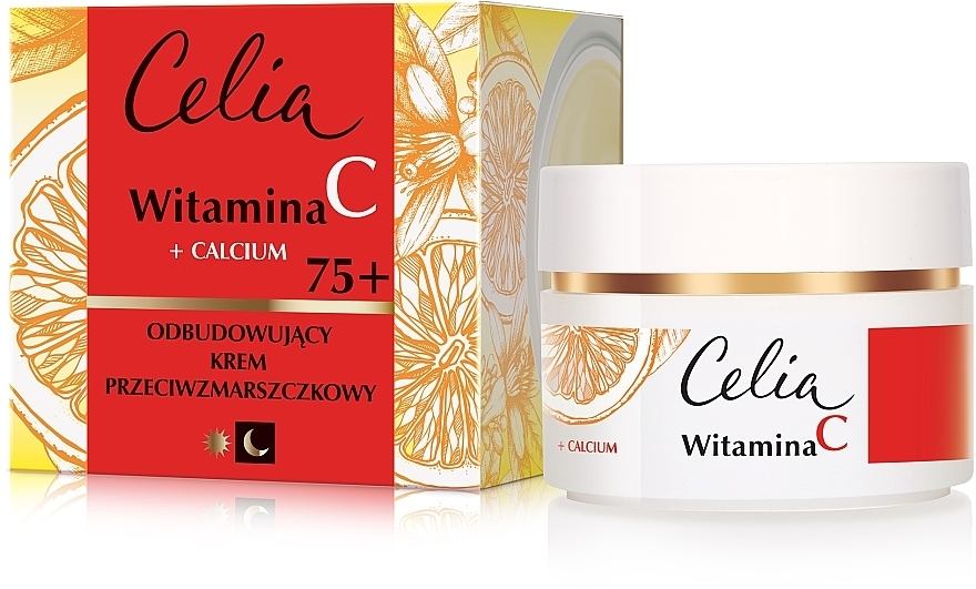 Anti-Wrinkle Day and Night Face Cream 75+ - Celia Witamina C — photo N1