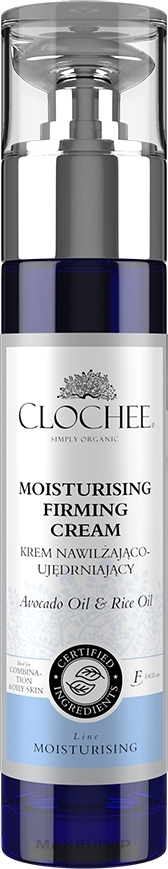 Face Cream - Clochee Moisturising Firming Cream Avocado Oil & Rice Oil — photo 50 ml
