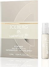 Fragrances, Perfumes, Cosmetics Iceberg Be Wonderfully You - Eau (sample)