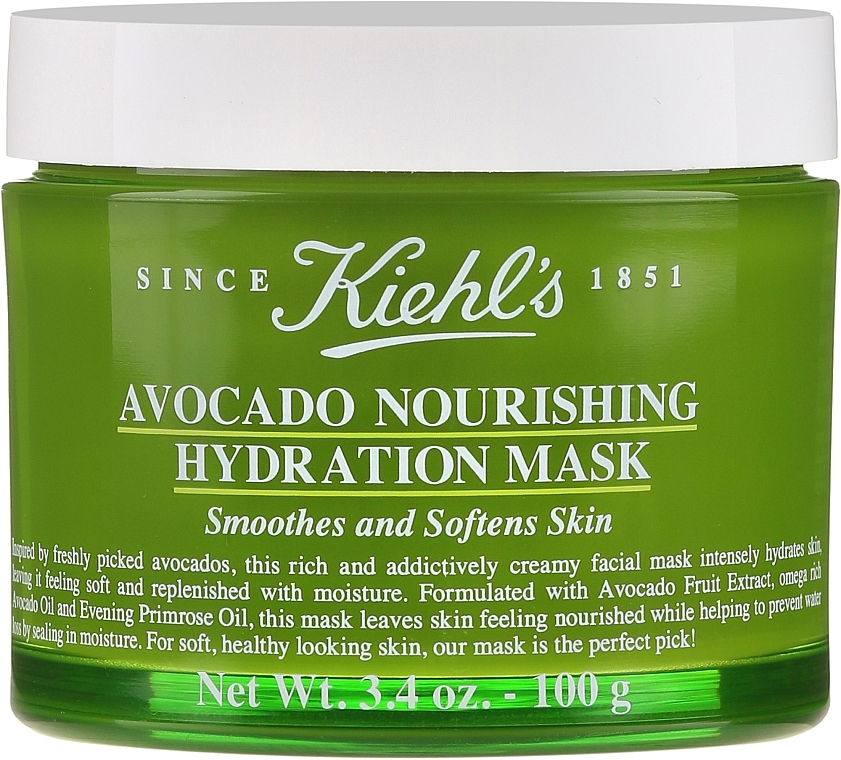 Avocado Face Mask - Kiehl's Avocado Nourishing Hydrating Face Mask — photo N3