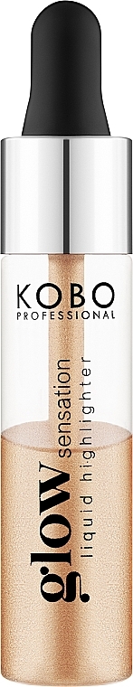 Liquid Face & Body Highlighter - Kobo Professional Glow Sen  — photo N1