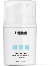 Moisturizing Face Cream with Hyaluronic Acid & Collagen - SKINBAR Hyaluronic Acid & Collagen Face Cream — photo N6