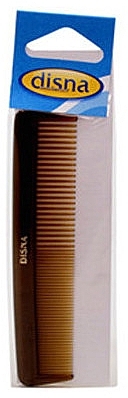 Hair Comb 16.4 cm, PE-18, with rounded teeth - Disna — photo N2