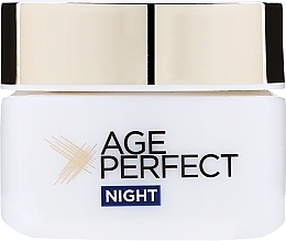 Fragrances, Perfumes, Cosmetics Nourishing Night Cream - L'Oreal Paris Age Perfect ReHydrating Night Cream