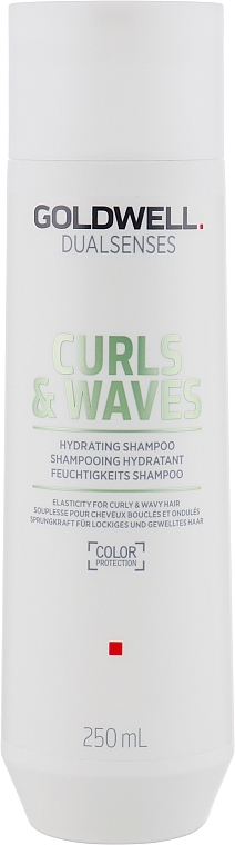 Shampoo for Curly and Wavy Hair - Goldwell Dualsenses Curls & Waves Hydrating Shampoo — photo N5