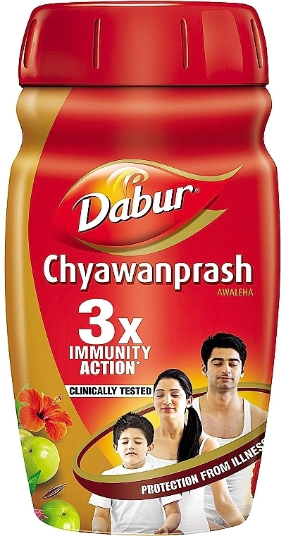 Chyawanprash Dietary Supplement for Immune Health - Dabur Chyawanprash 3X Immunity Action — photo N1