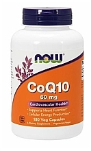 Coenzyme Q10, 60 mg, 180 capsules - Now Foods CoQ10 — photo N1