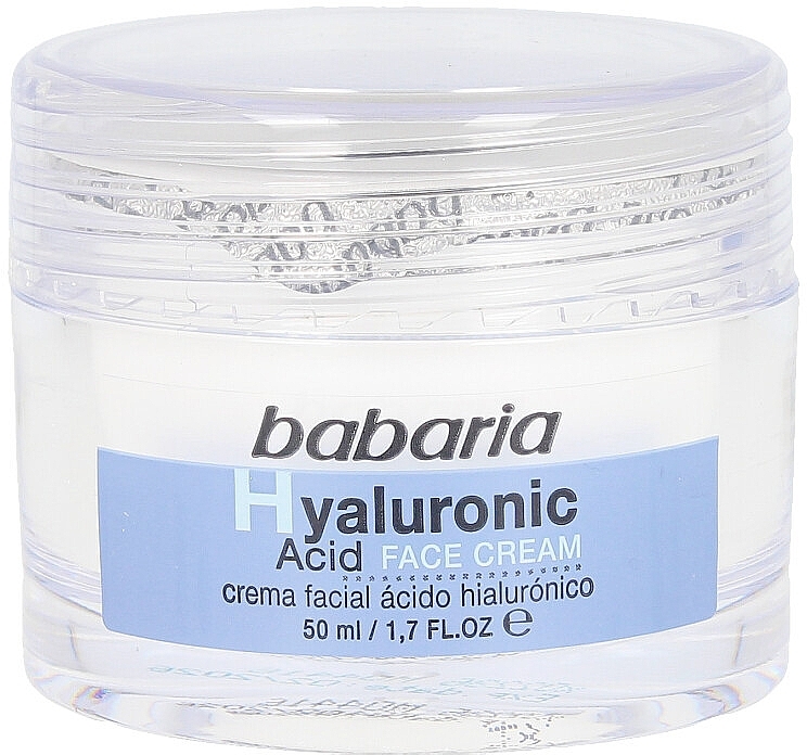 Hyaluronic Acid Face Cream - Babaria Hyaluronic Acid Face Cream — photo N4