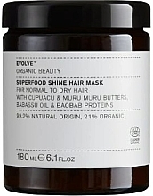 Fragrances, Perfumes, Cosmetics Shine Hair Mask - Evolve Beauty Superfood Shine Hair Mask