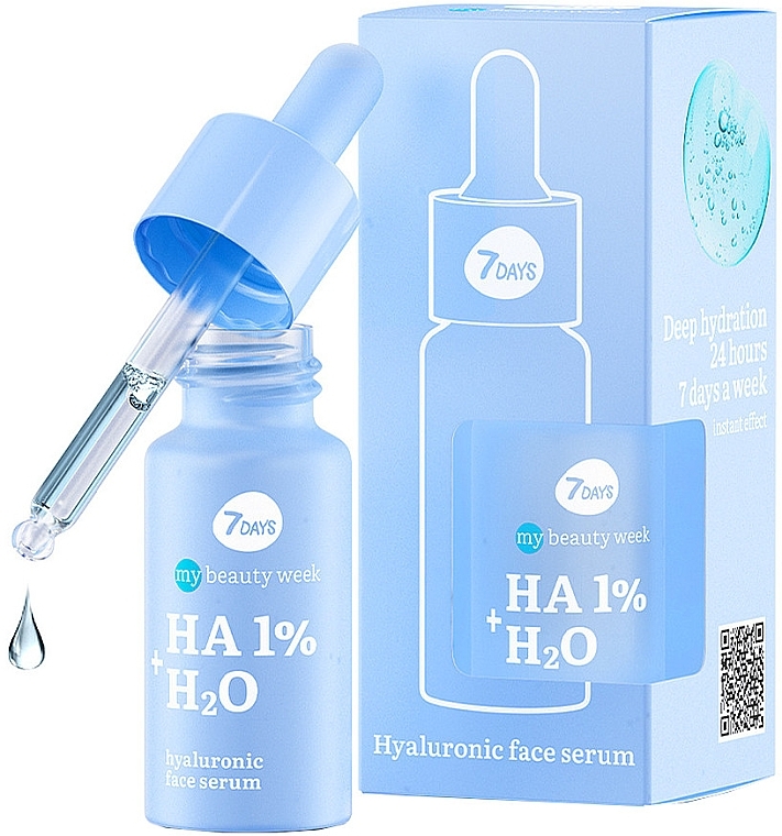 Moisturizing Face Serum - 7 Days My Beauty Week HA 1%+H2O — photo N1