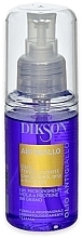 Fragrances, Perfumes, Cosmetics Blonde Tinting Oil - Dikson Antigiallo Toning Oil