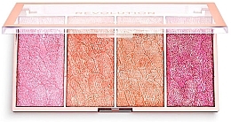 Fragrances, Perfumes, Cosmetics Blush Palette - Makeup Revolution Vintage Lace Blush Palette