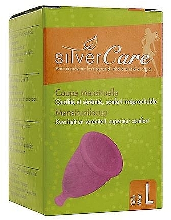 Menstrual Cup, size L - Silver Care — photo N8