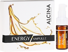 Fragrances, Perfumes, Cosmetics Face Ampoule "Intensive Care for Tired Skin" - Alcina Energy Ampulle