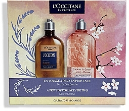 キット - L'Occitane Duo Shower Gel Set (sh/gel/2x250ml) — photo N1