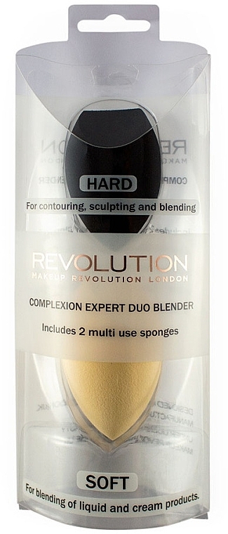 Makeup Sponge Set - Makeup Revolution Complexion Expert Duo Sponge — photo N4