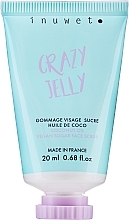 Fragrances, Perfumes, Cosmetics Face Scrub - Inuwet Crazy Jelly Monoi & Coconut Oil Face Peeling Scrub