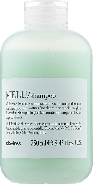 Brittle Hair Shampoo - Davines Melu Shampoo Anti-Rottura Lucidante — photo N2