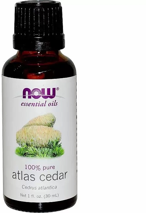Atlas Cedar Essential Oil - Now Foods Essential Oils 100% Pure Atlas Cedar — photo N1