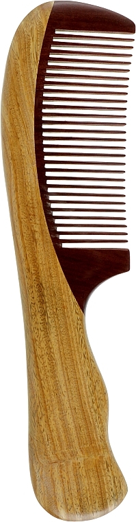 Hair Brush CS373, sandalwood combi with handle - Cosmo Shop — photo N1