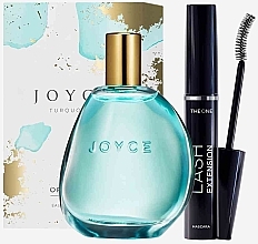 Fragrances, Perfumes, Cosmetics Set - Oriflame Joyce Turquoise & Mascara The ONE Set (edt/50ml + mascara/8ml)