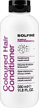 Hyaluronic Acid Conditioner for Colored Hair - Solfine Coloured Hair Conditioner — photo N1