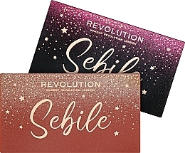 Eyeshadow Palette - Makeup Revolution Sebile Eyeshadow Palette — photo N3