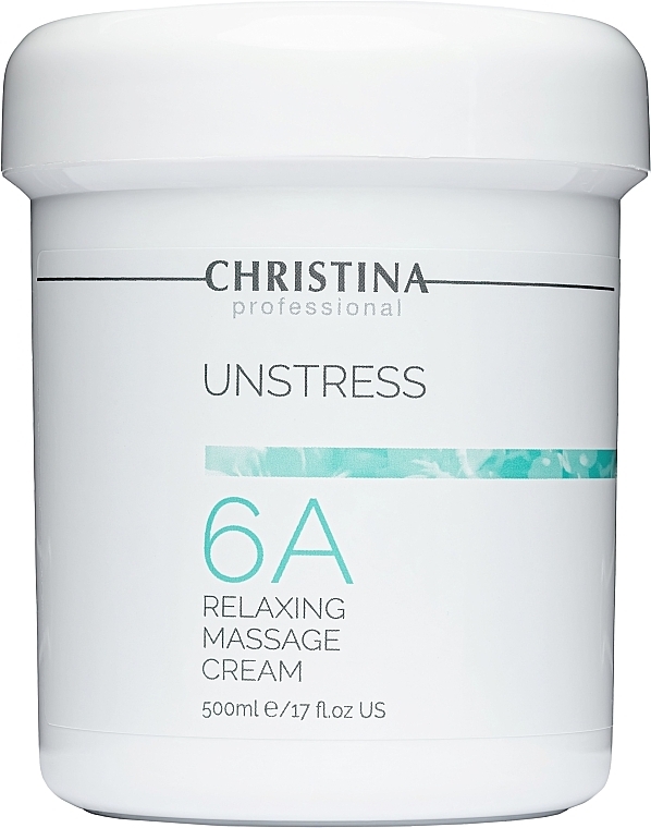 Relaxing Massage Cream 6a - Christina Unstress Step 6a Relaxing Massage Cream — photo N1