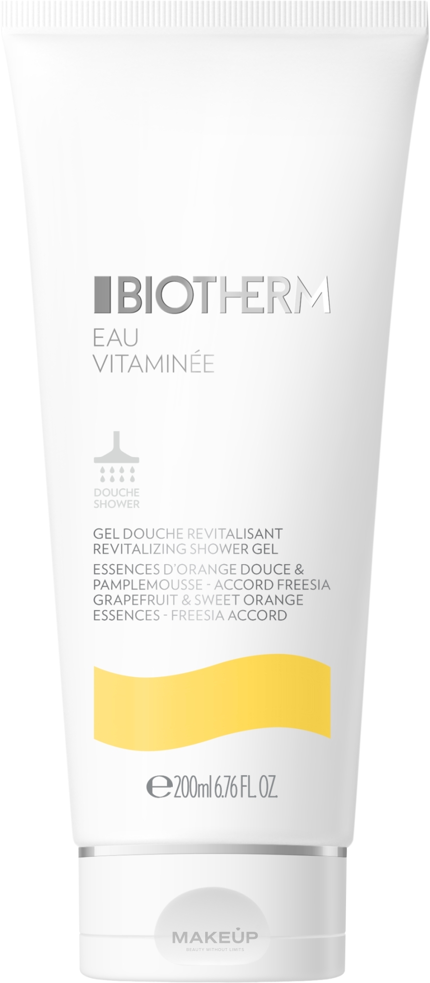 Shower Gel - Biotherm Eau Vitaminee Uplifting Shower Gel — photo 200 ml