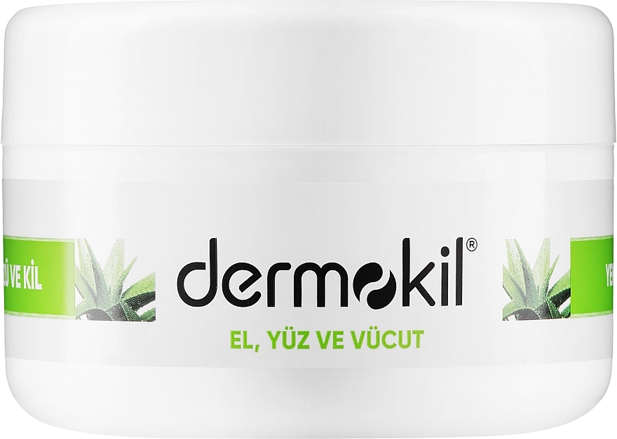 Aloe Vera Hand & Body Cream - Dermokil Aloe Vera Hand And Body Care Cream — photo N1