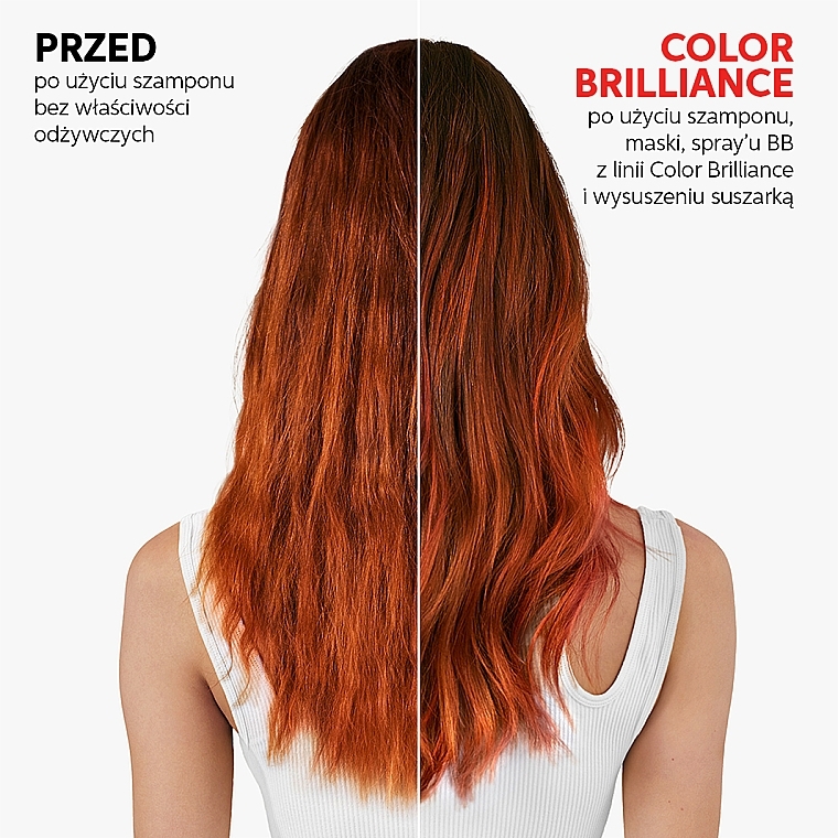 Color Brightening Conditioner for Coarse Colored Hair - Wella Professionals Invigo Colour Brilliance Coarse Conditioner — photo N10