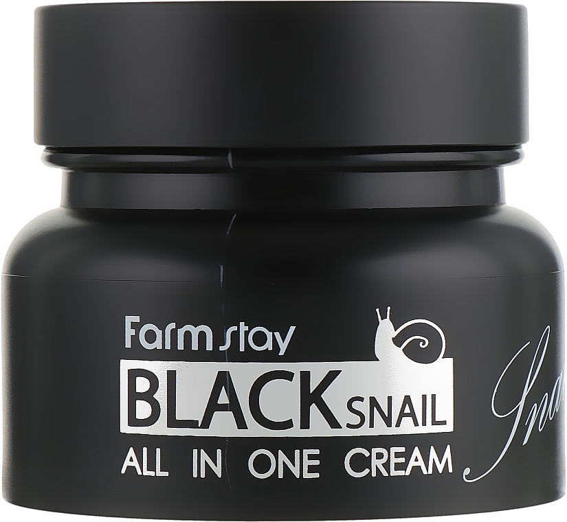 Multifunctional Black Snail Cream - FarmStay All-In-One Black Snail Cream — photo N2