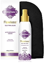 Fragrances, Perfumes, Cosmetics Self-Tanning Set - Fake Bake Flawless Self-Tan Liquid (b/spr/177ml + glove)