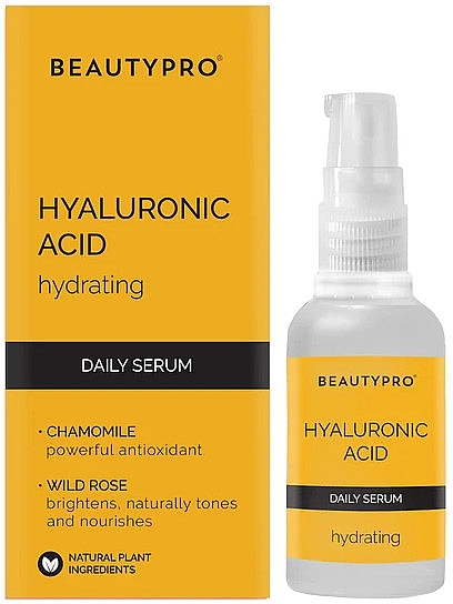 Hylauronic Acid Daily Face Serum - BeautyPro Hydrating Hyaluronic Acid Daily Serum — photo N1