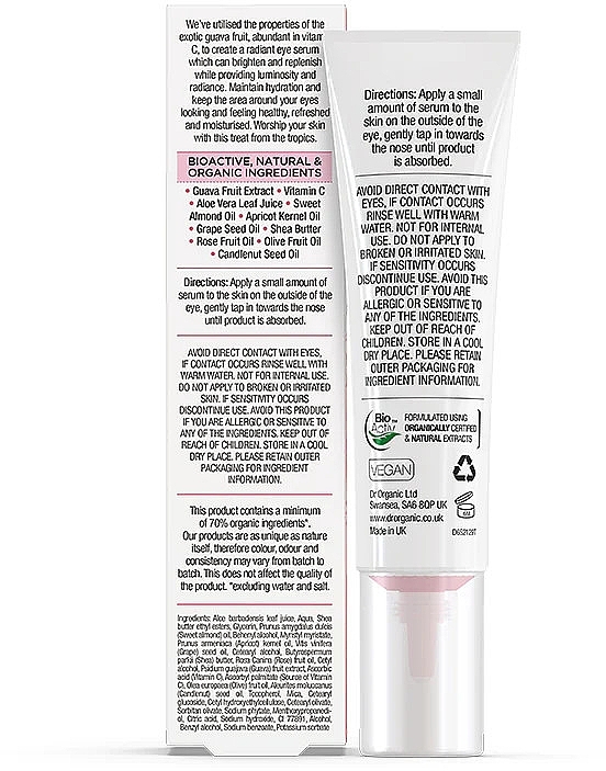 Guava Eye Serum - Dr. Organic Organic Guava Radiant Eye Serum — photo N14