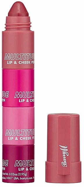 Lipstick-Blush - Barry M Multitude Lip & Cheek Pen — photo N2