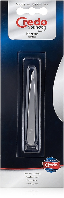 Professional Slanted Tweezers, 9cm, 16010 - Credo Solingen — photo N3