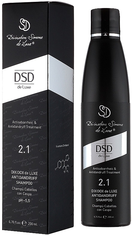 Dixidox DeLuxe Anti-Dandruff Shampoo #2. - Divination Simone De Luxe Dixidox DeLuxe Antidandruff Shampoo — photo N1