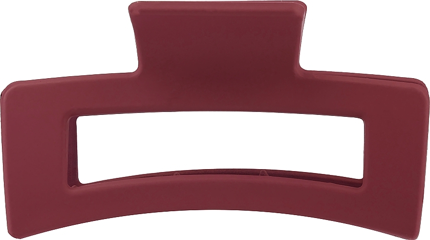 Claw Clip, matte, burgundy, 26867 - Top Choice Hair Claw — photo N1