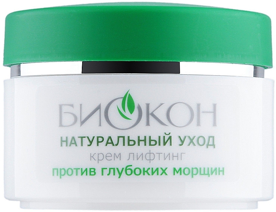 Lifting Anti-Wrinkle Face Cream - Biokon Natural Care — photo N2