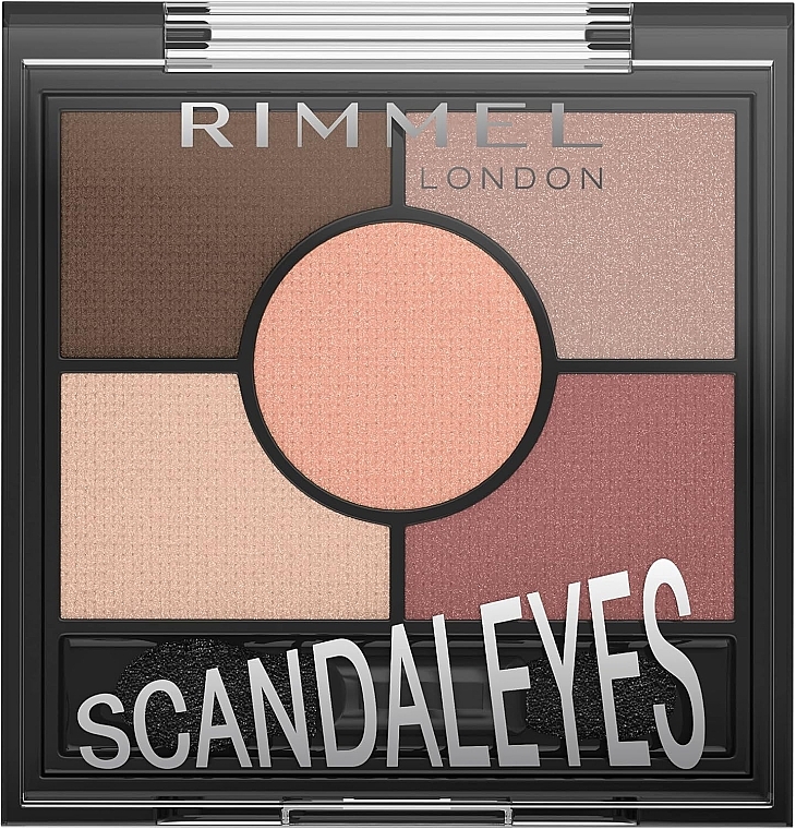 Rimmel Scandaleyes 5 Pan Eyeshadow Palette - Eyeshadow Palette — photo N1