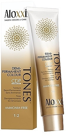 Semi-Permanent Hair Cream Colour - Aloxxi Tones Demi-Permanent Colour — photo N1