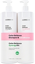 Fragrances, Perfumes, Cosmetics Set - Morris Hair Color-Defense Synergy Kit (SHMP/1000ml + cond/1000ml)