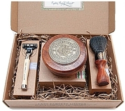 Fragrances, Perfumes, Cosmetics Set - Captain Fawcett (sh/soap/110g + sh/brush/1pcs + razor/1pcs)