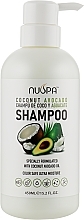 Fragrances, Perfumes, Cosmetics Sulfate-Free Coconut & Avocado Shampoo - Clever Hair Cosmetics Nuspa Coconut Avocado Shampoo