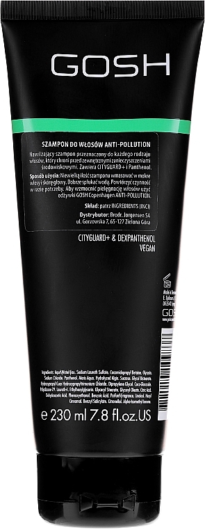 Hair Shampoo - Gosh Anti-Pollution Shampoo — photo N2