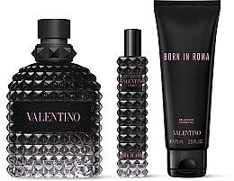 Valentino Uomo Born In Roma - Set (edt/100ml+edt/15ml+sh/gel/75ml) — photo N2