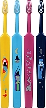 Kids Toothbrush, pink+blue+yellow+blue - TePe Kids Extra Soft — photo N2