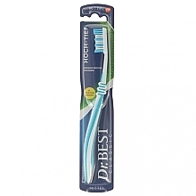 Fragrances, Perfumes, Cosmetics Toothbrush, medium hard, blue - Dr. Best Toothbrush Classic High Deep Medium